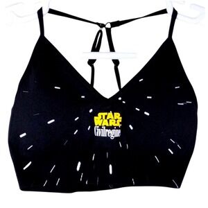 Civil Regime Star Wars Hyperspeed Kelly Seamless Bra Black Large